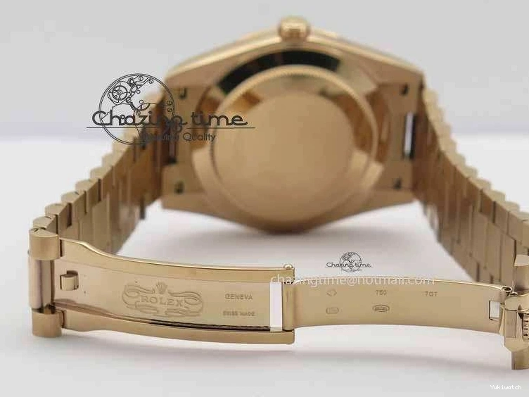 RG Best RG 228239 40mm Edition Day-Date RG Bracelet Dial Noob 1:1 President On A3255 0404